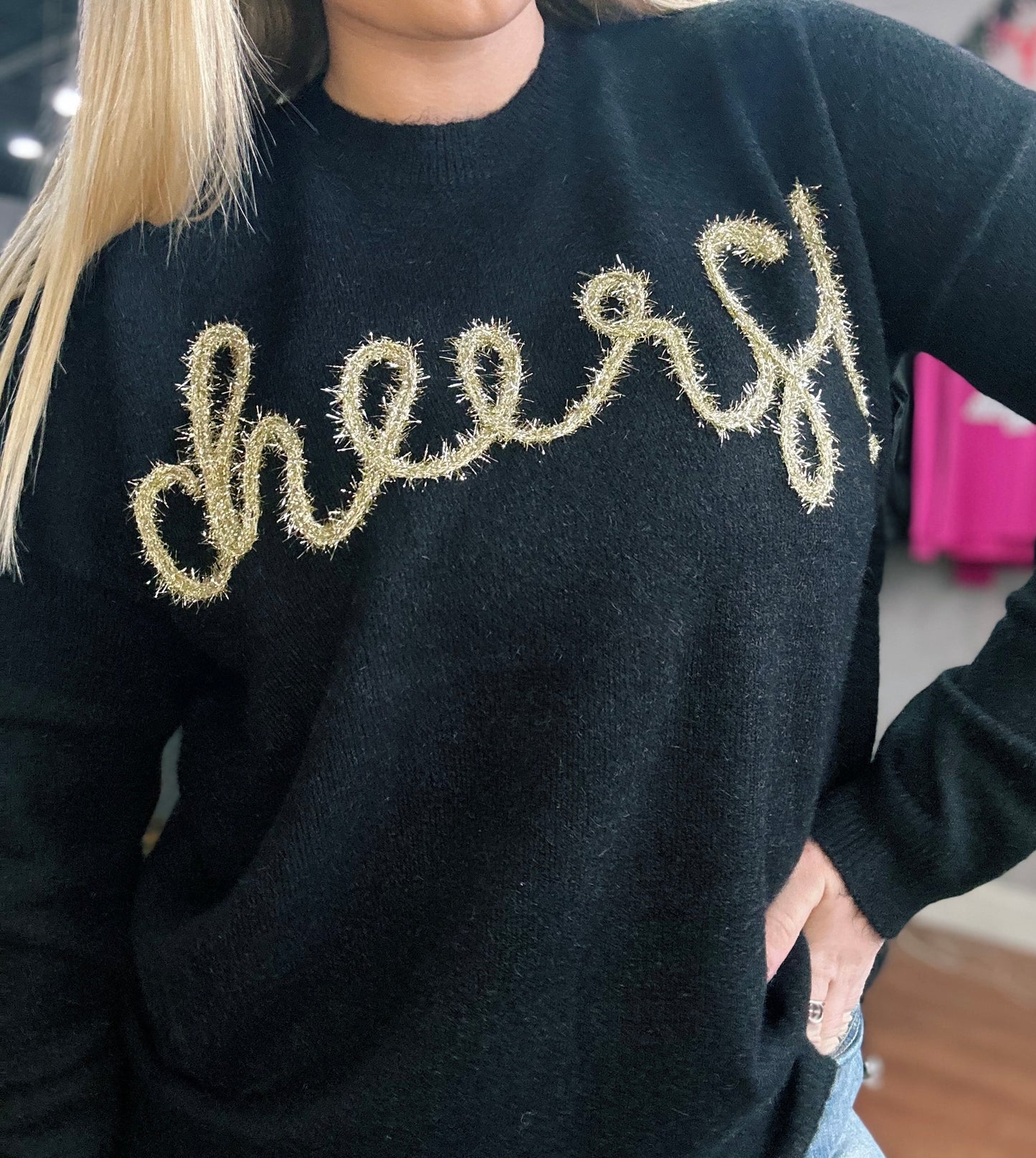 cheers sweater